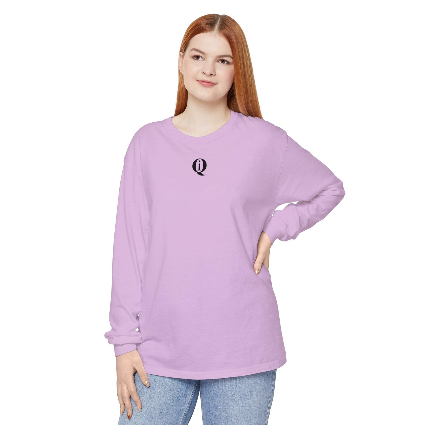 IQ Fashion | Unisex Garment-dyed Long Sleeve T-Shirt