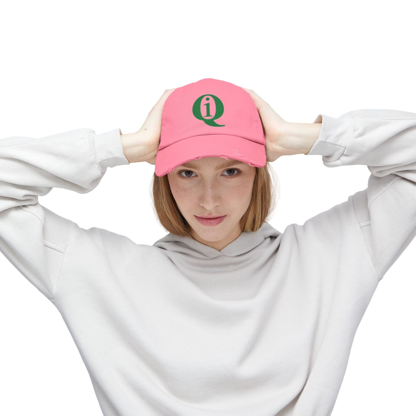 IQ Fashion | Unisex Distressed Cap