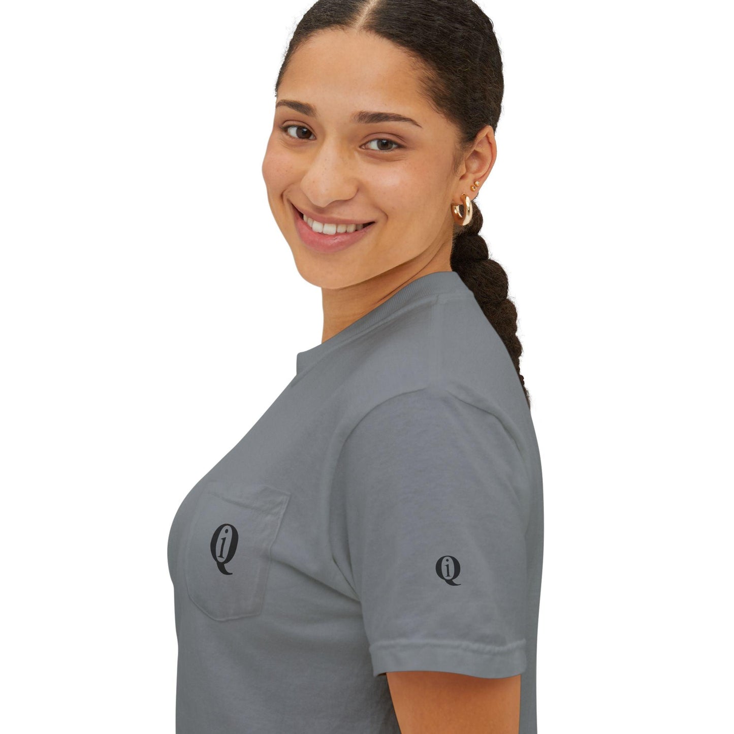 IQ Fashion | Unisex Garment-Dyed Pocket T-Shirt