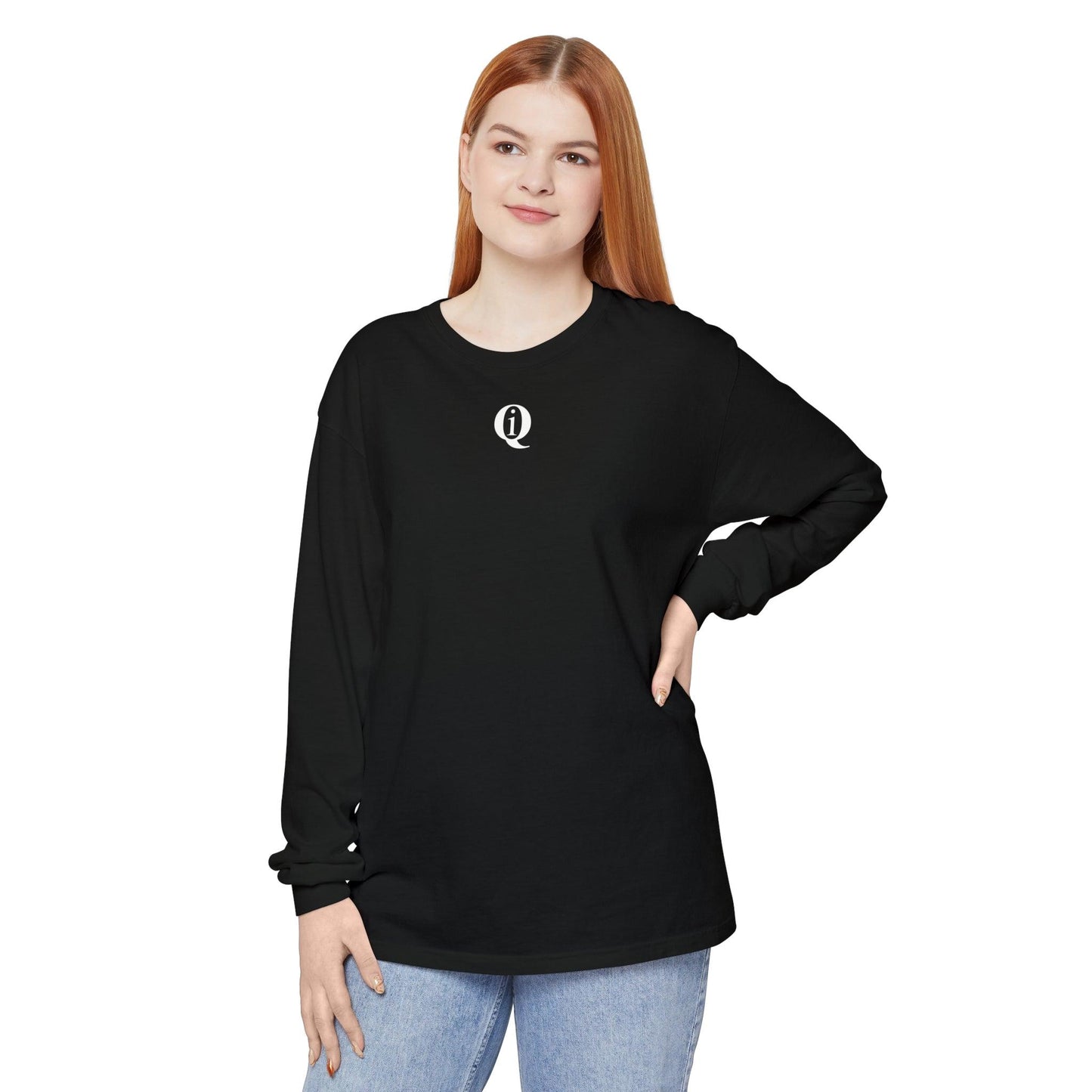 IQ Fashion | Unisex Garment-dyed Long Sleeve T-Shirt