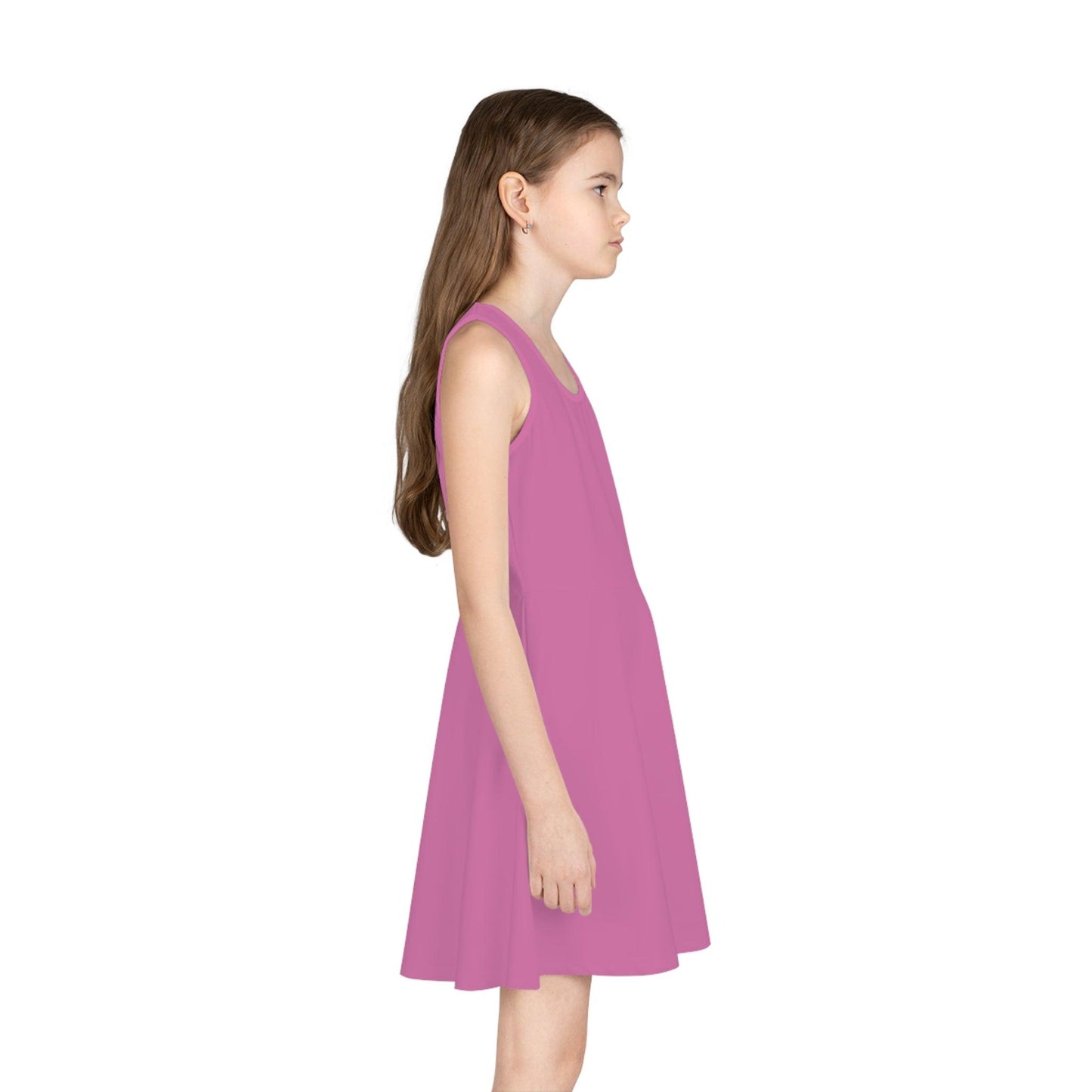 IQ Fashion | Girls' Sleeveless Sundress (AOP)