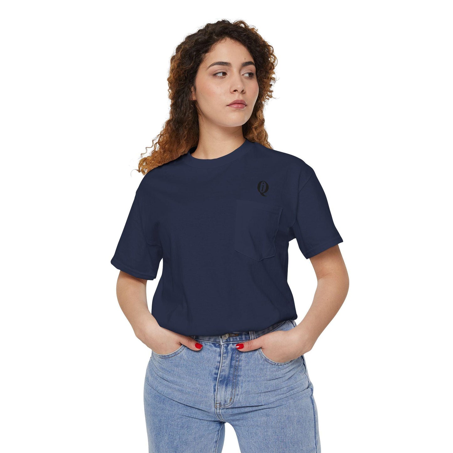 IQ Fashion | Unisex Heavy Cotton Pocket Tee