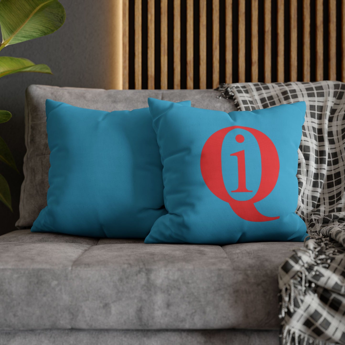 IQ Fashion | Square Poly Canvas Pillowcase