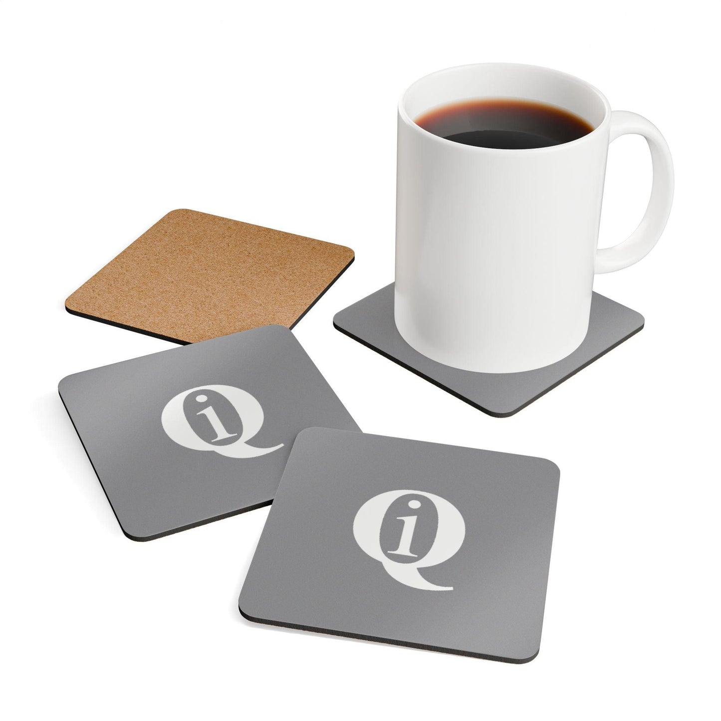 IQ Fashion | Corkwood Coaster Set