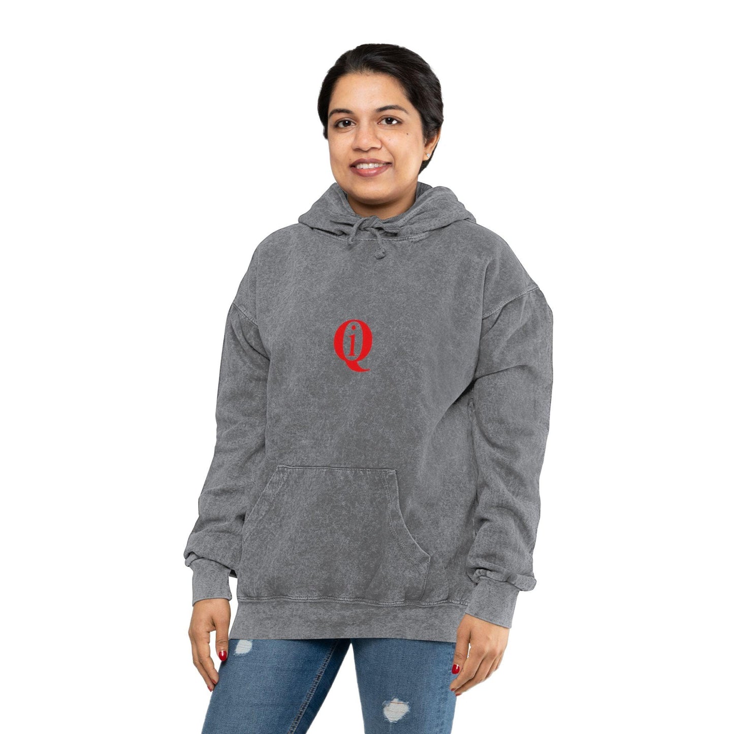 IQ Fashion | Unisex Mineral Wash Hoodie