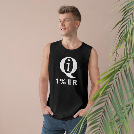 Unisex Barnard Tank - "Q On Board" Motivational Sleeveless Top