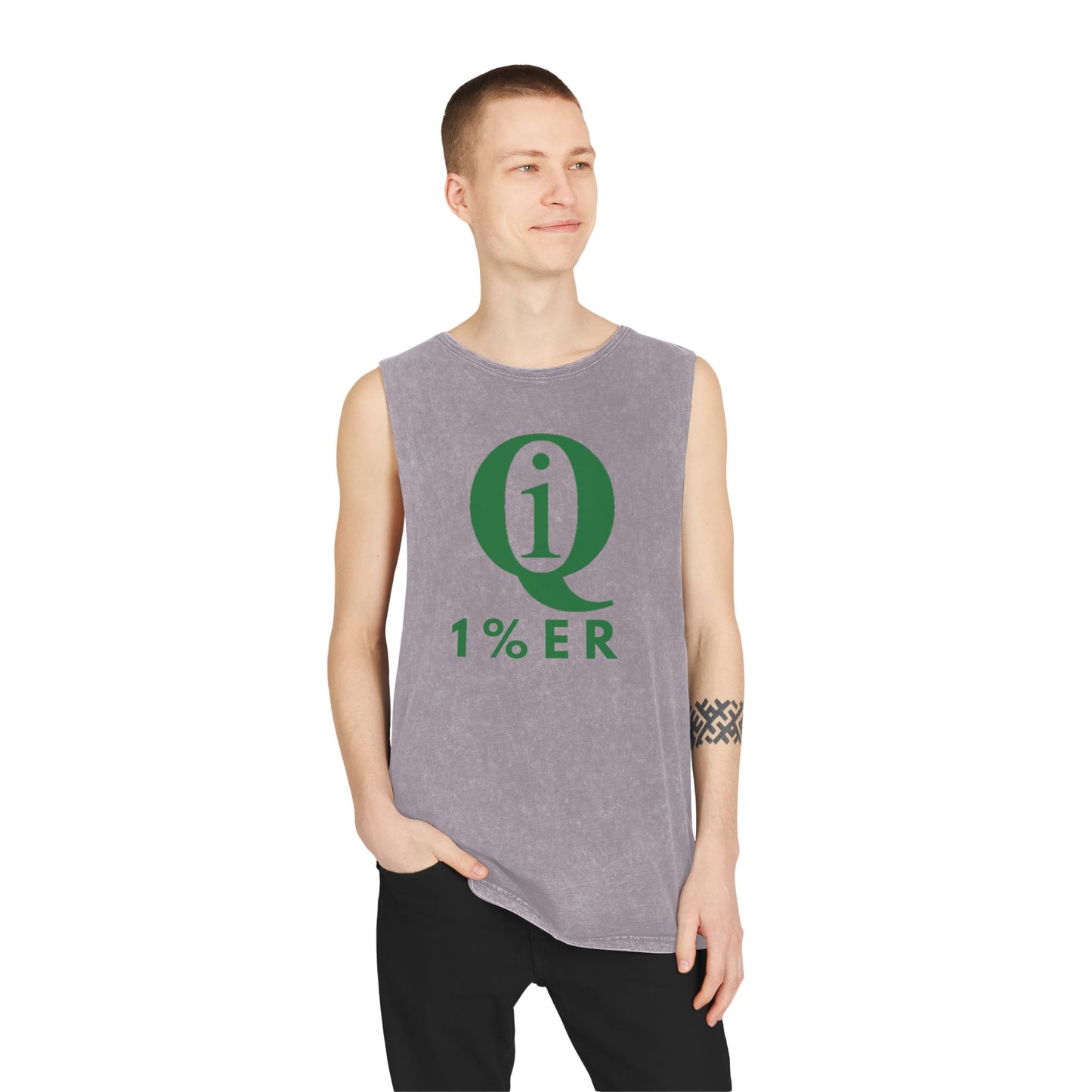 Unisex Stonewash Tank Top