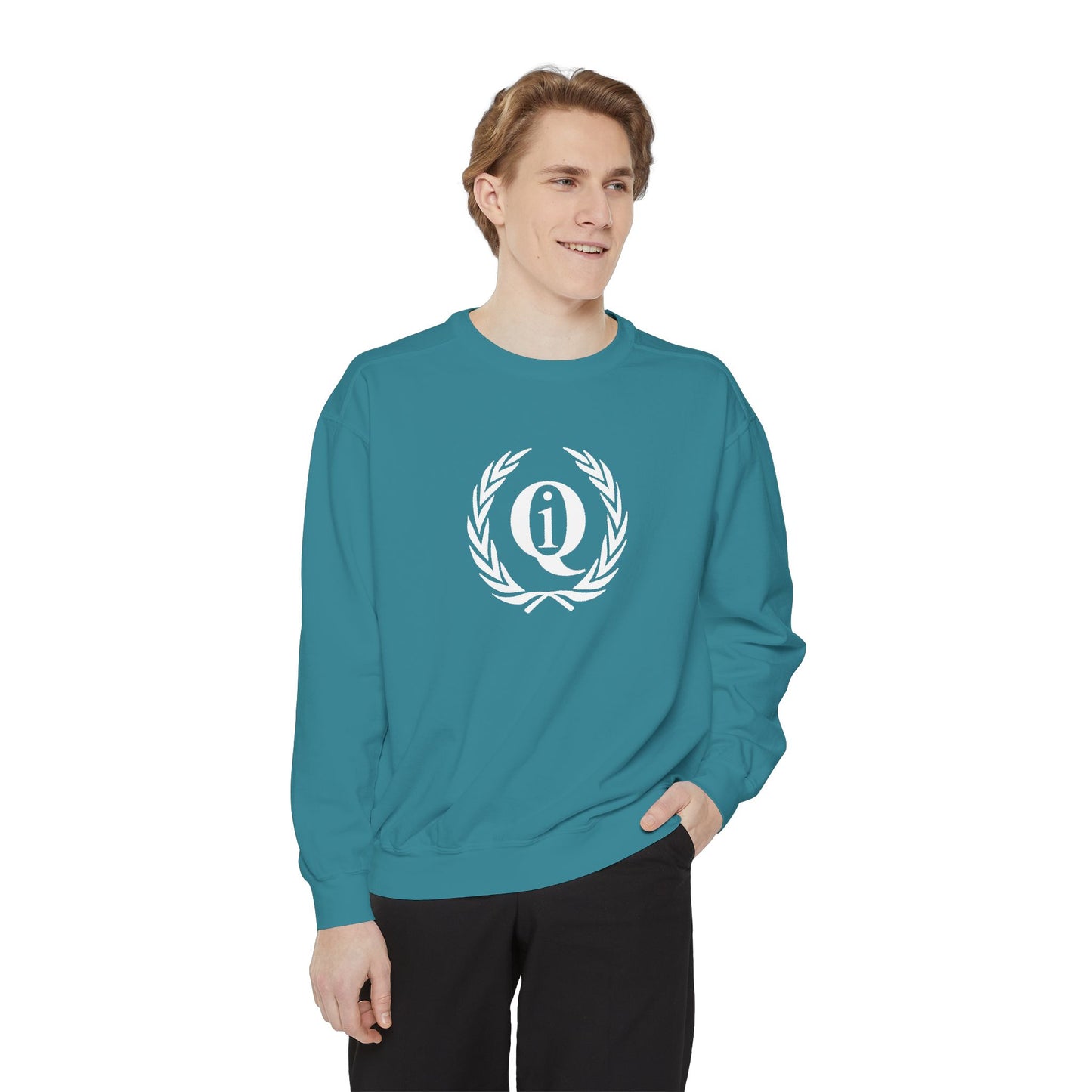 IQ Fashion |  Unisex Garment-Dyed Sweatshirt