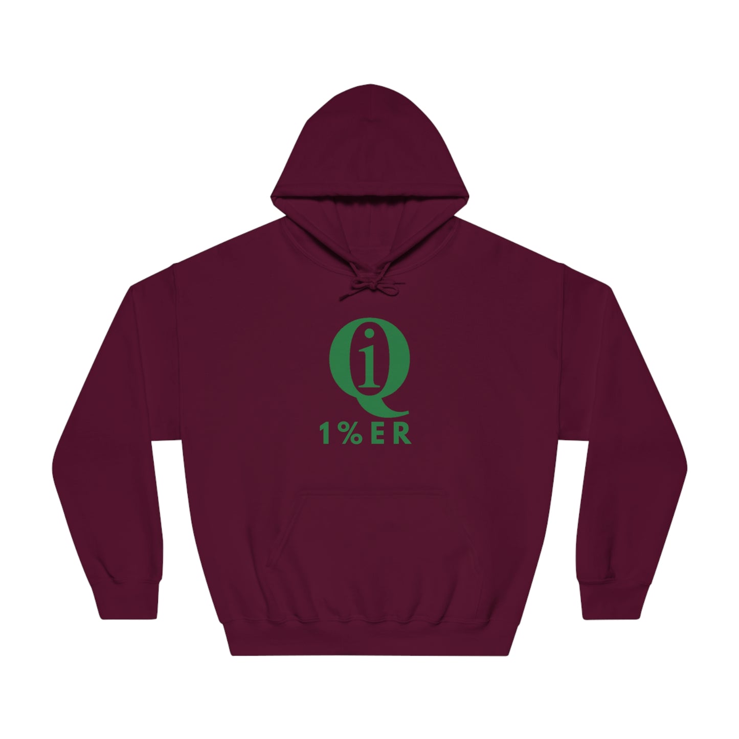 Unisex Motivational Hoodie - "1%ER" DryBlend Sweatshirt