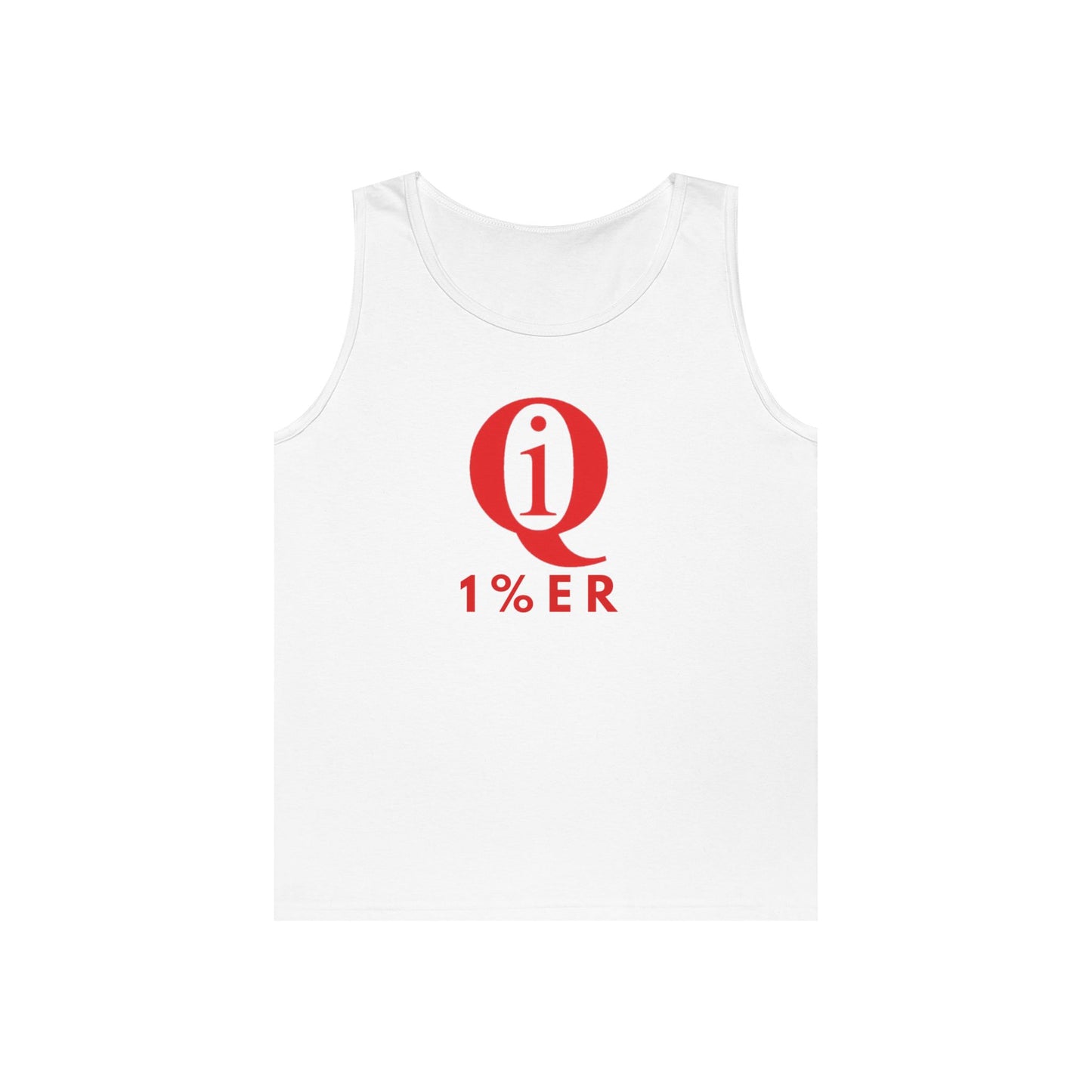 Unisex Heavy Cotton Tank Top - 'Q On Board' Design - Perfect for Summer Adventures