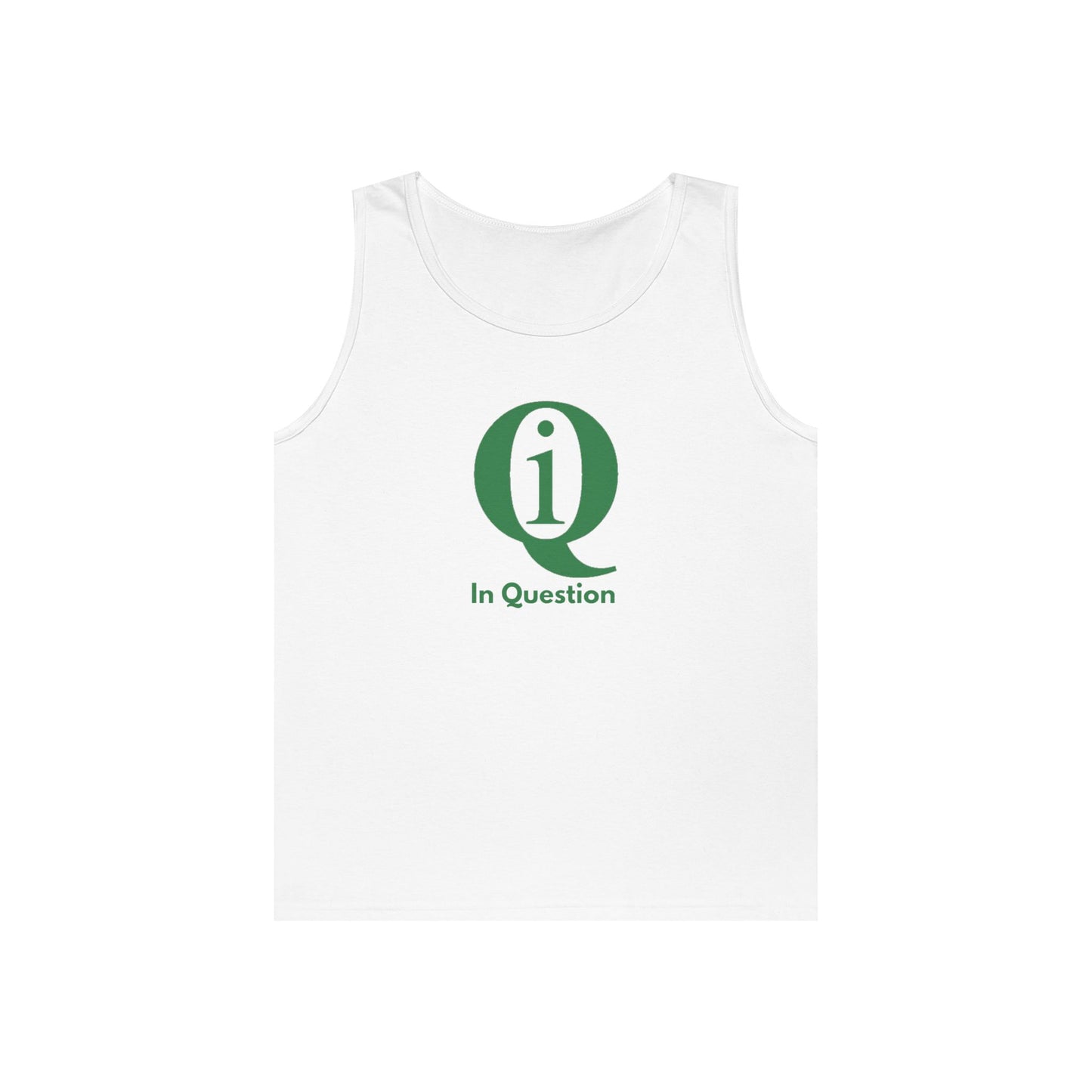 Unisex Heavy Cotton Tank Top - 'Q On Board' Design - Perfect for Summer Adventures