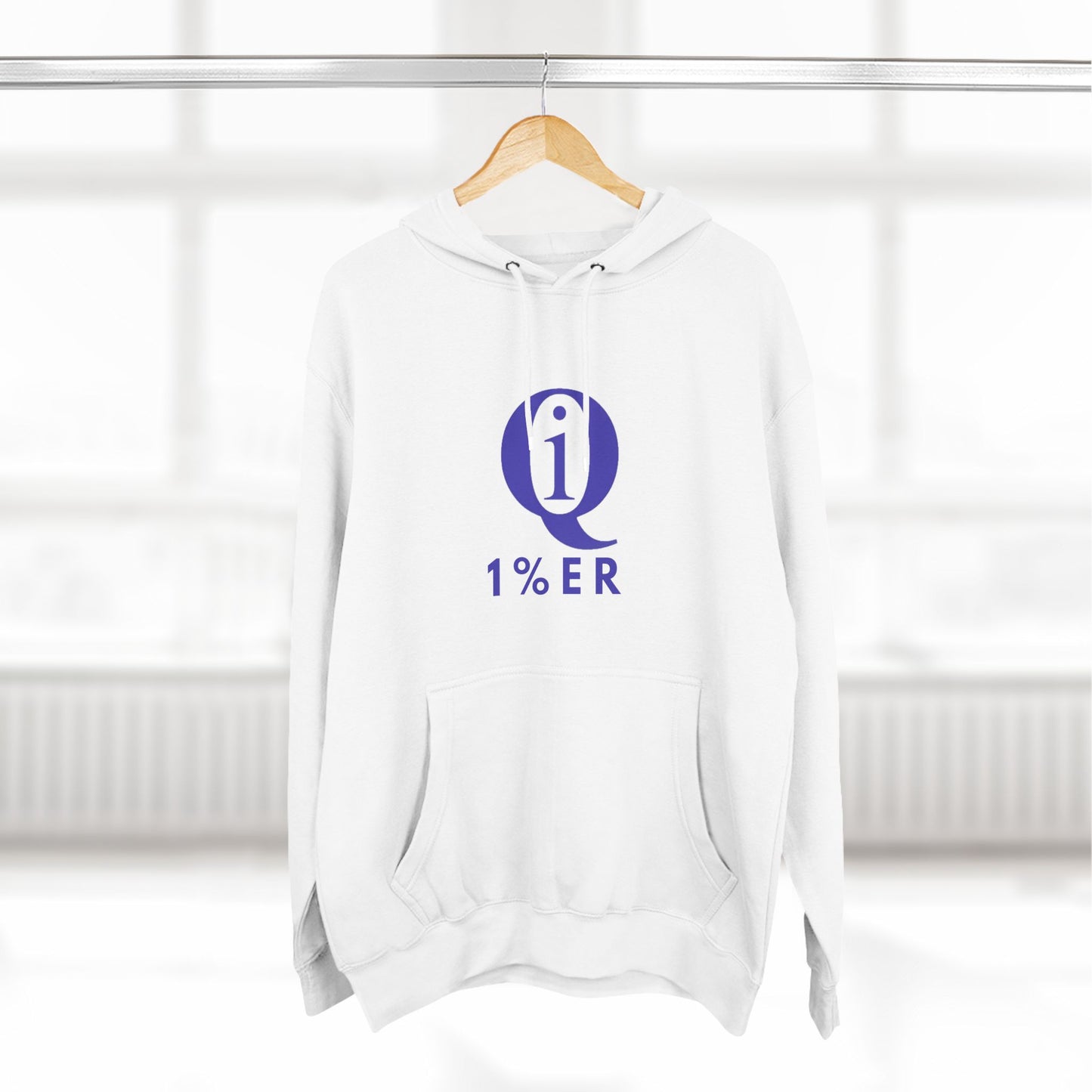 IQ Fashion | Three-Panel Fleece Hoodie