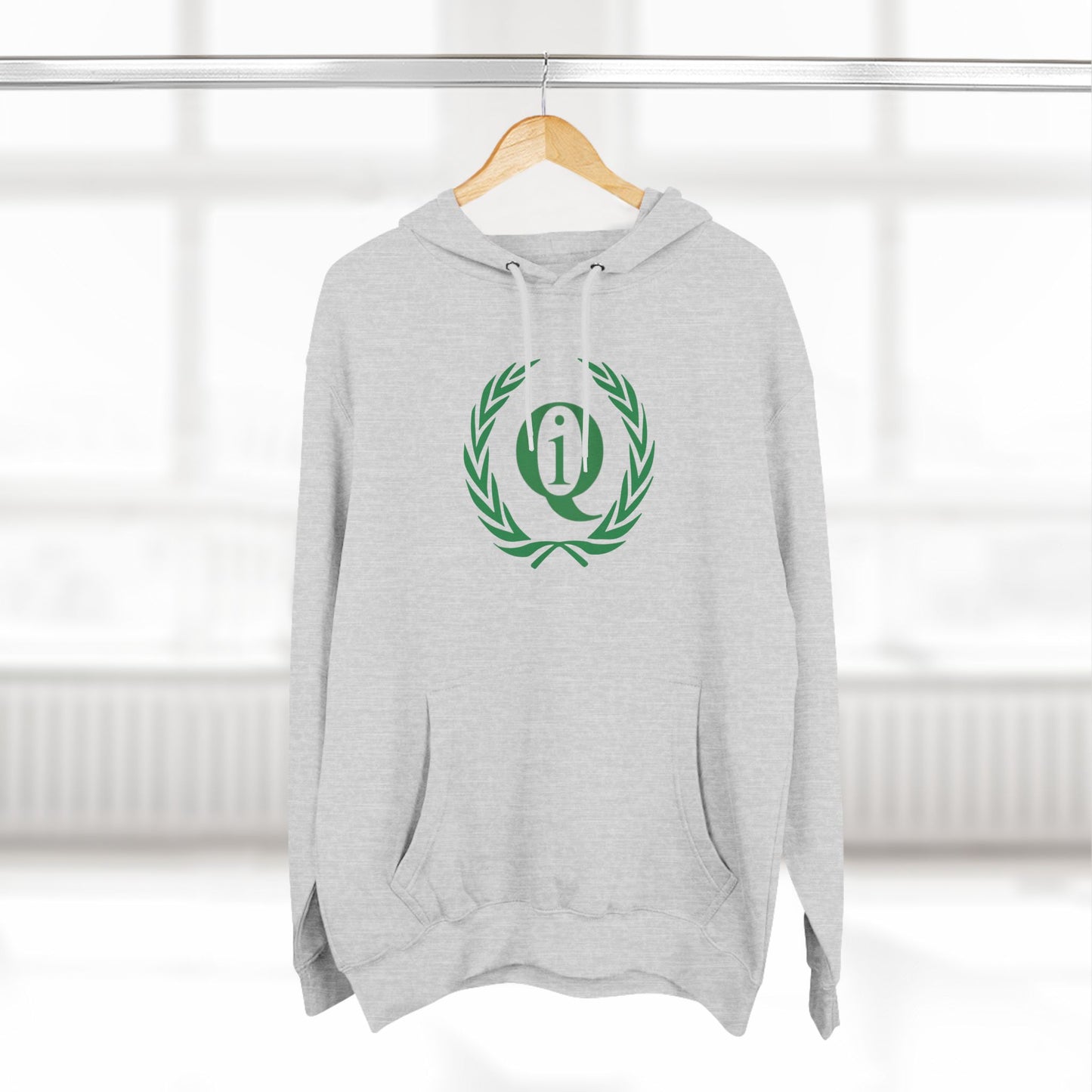 IQ Fashion | Three-Panel Fleece Hoodie