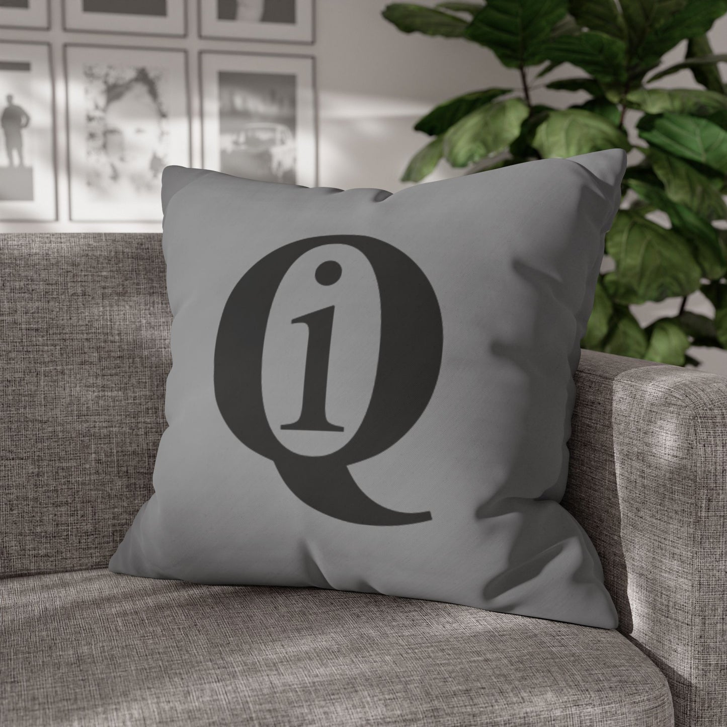 IQ Fashion | Square Poly Canvas Pillowcase