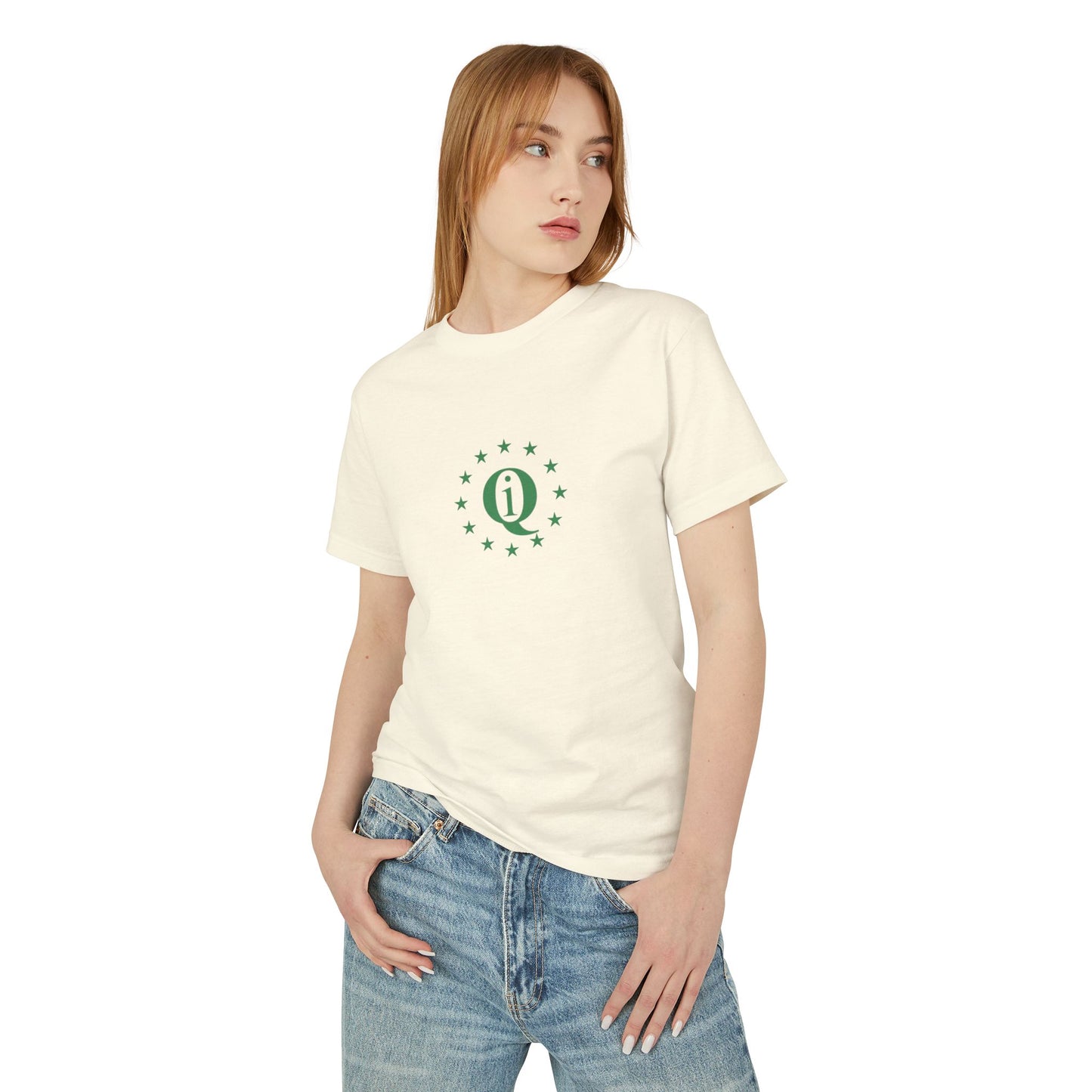 Unisex Garment-Dyed Heavyweight Cotton Tee with Logo | Soft Casual Style