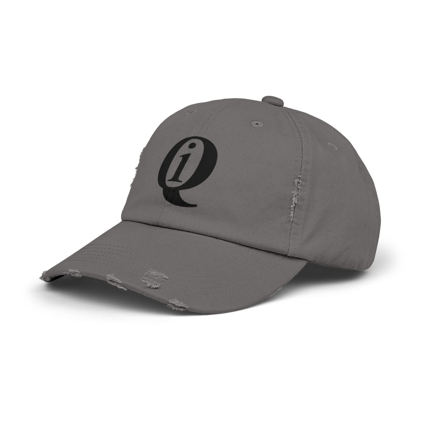 IQ Fashion | Unisex Distressed Cap