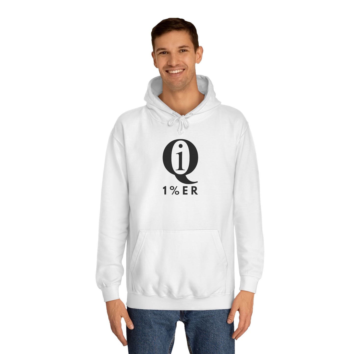 Informative Unisex College Hoodie - 1%ER Design