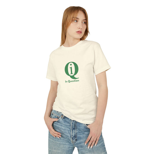 Unisex Garment-Dyed Heavyweight Cotton Tee with Logo | Soft Casual Style