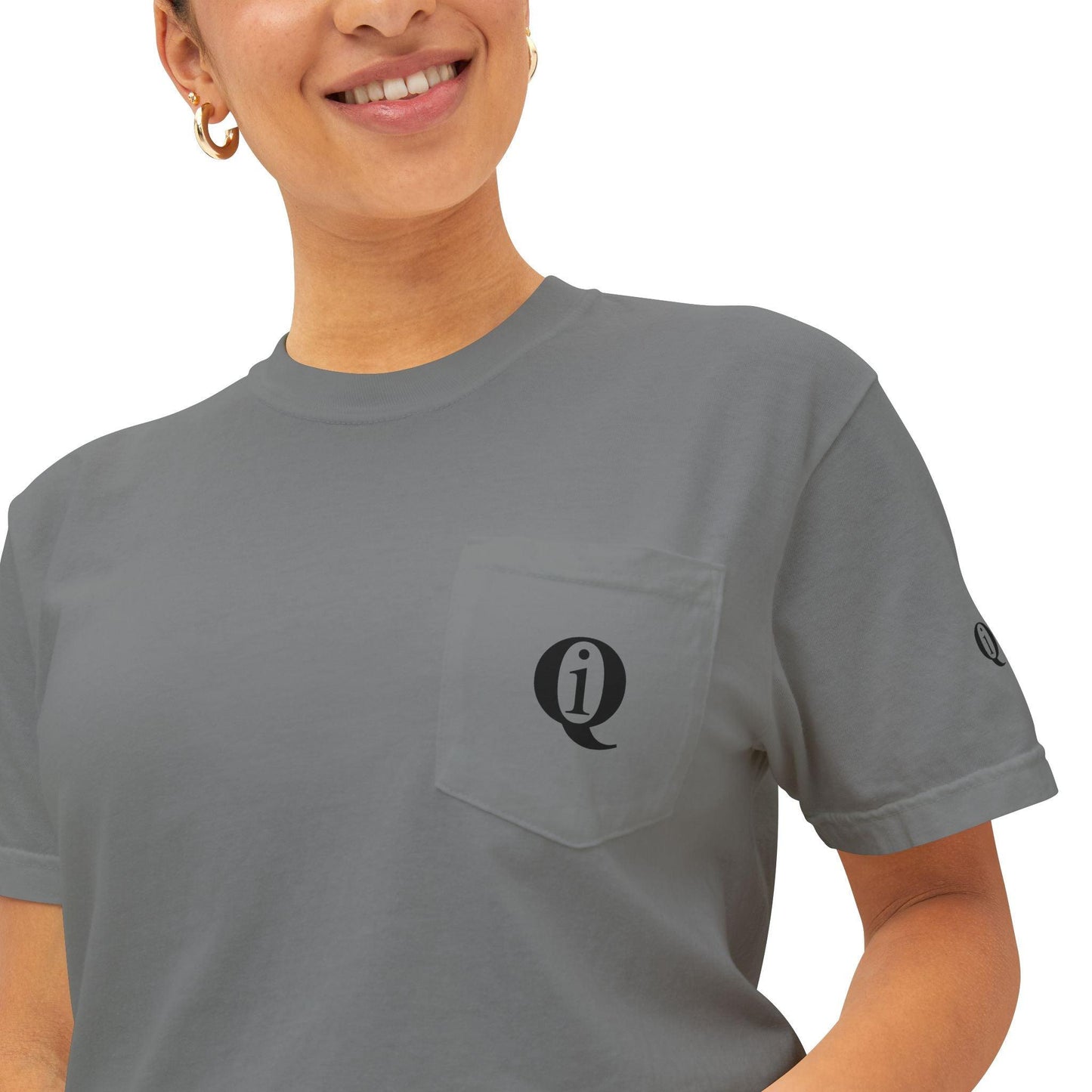 IQ Fashion | Unisex Garment-Dyed Pocket T-Shirt