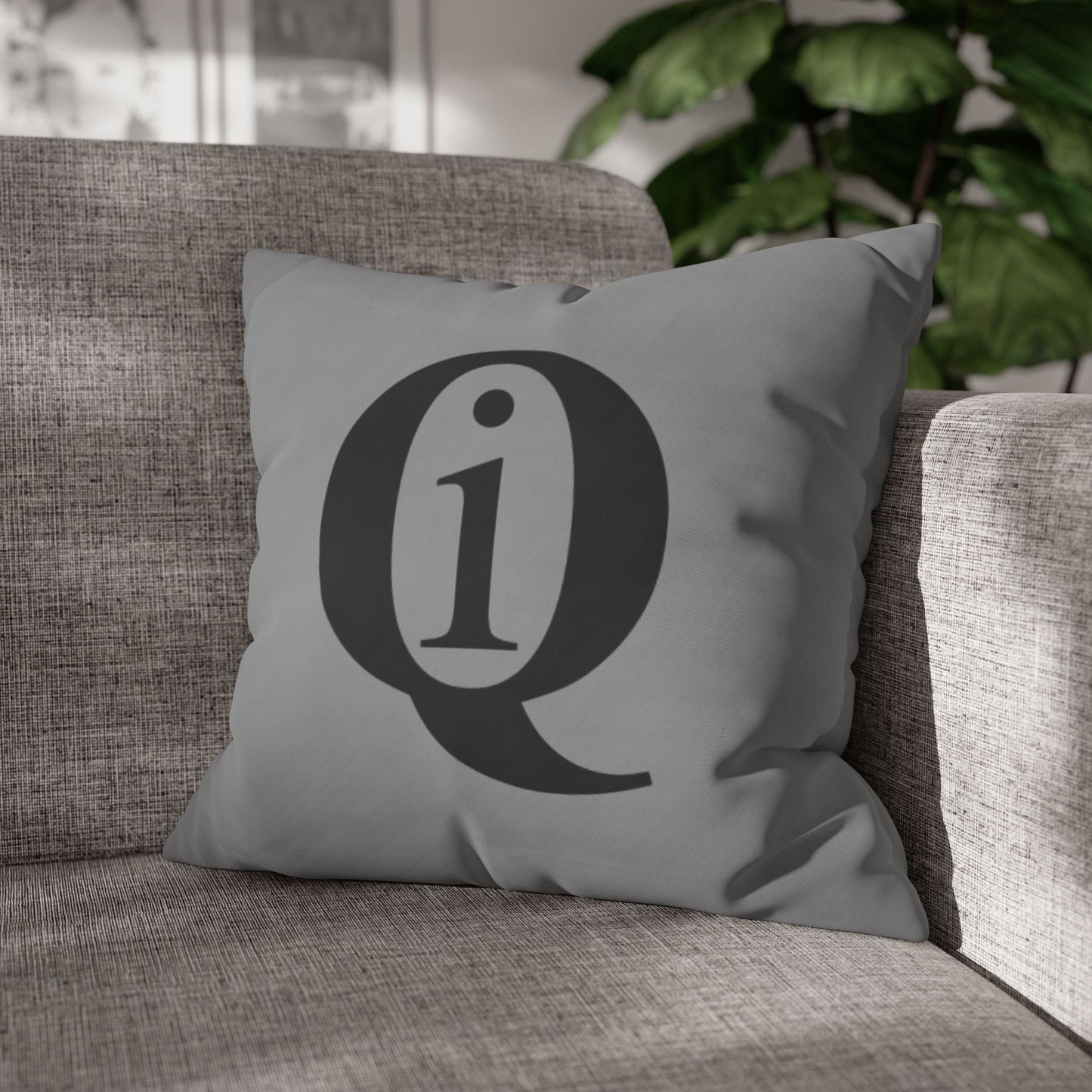 IQ Fashion | Square Poly Canvas Pillowcase