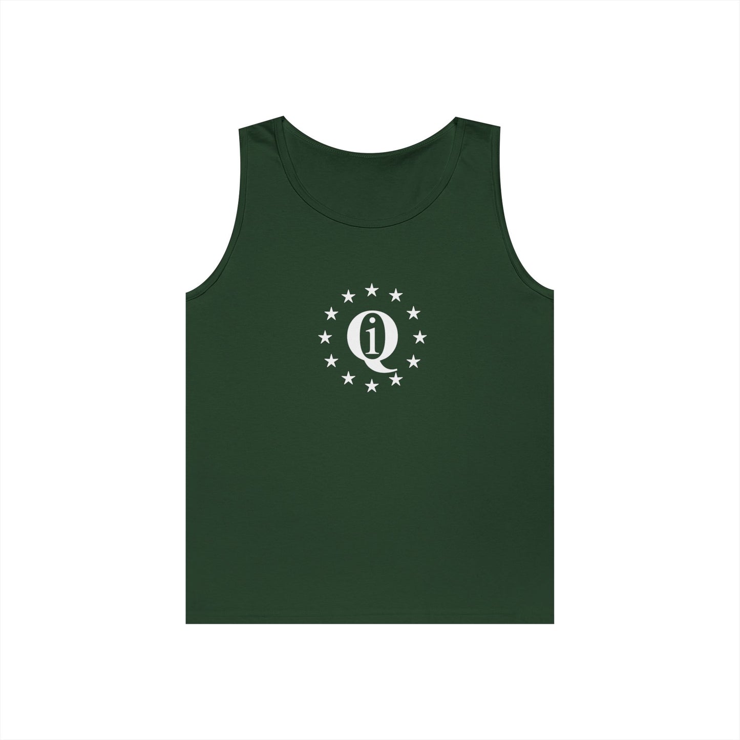 Unisex Heavy Cotton Tank Top - 'Q On Board' Design - Perfect for Summer Adventures