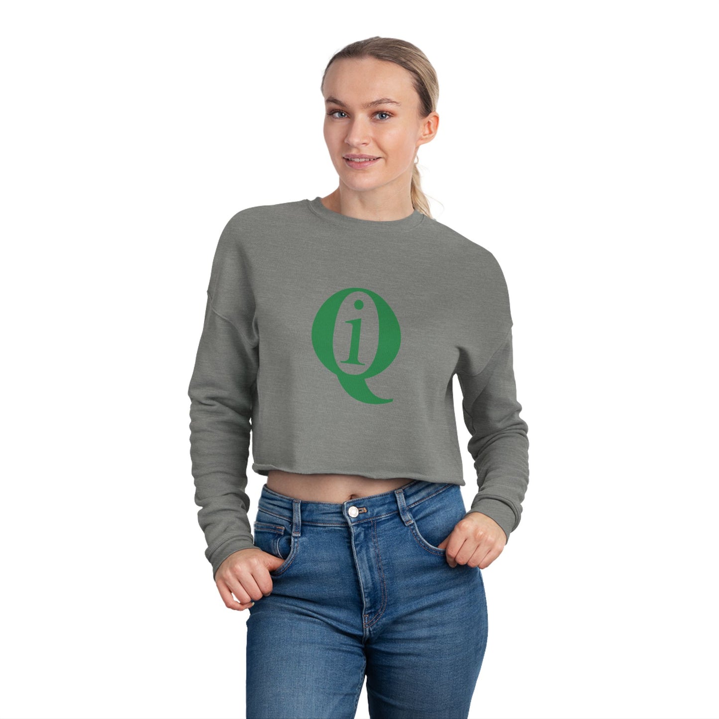 IQ Fashion |  Women's Cropped Sweatshirt