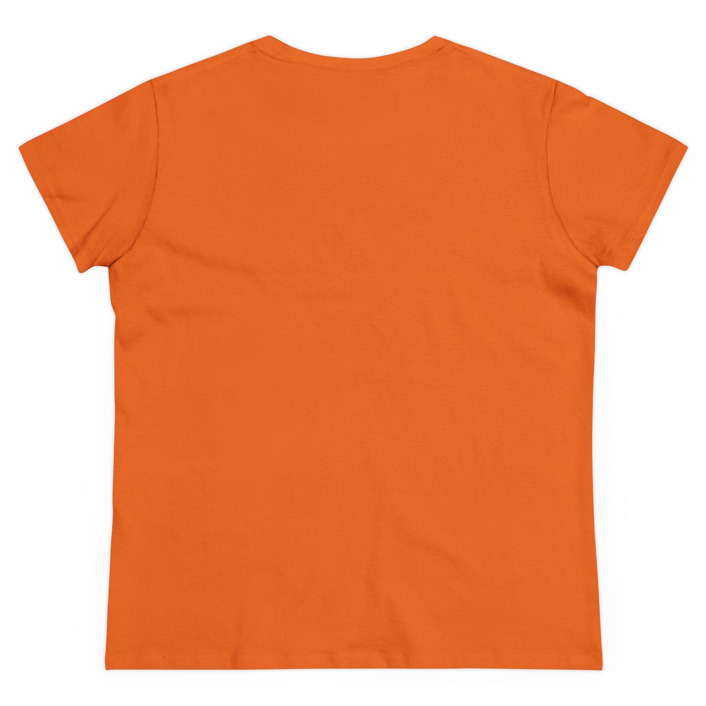 Women's Midweight Cotton Tee with Iconic Laurel Design