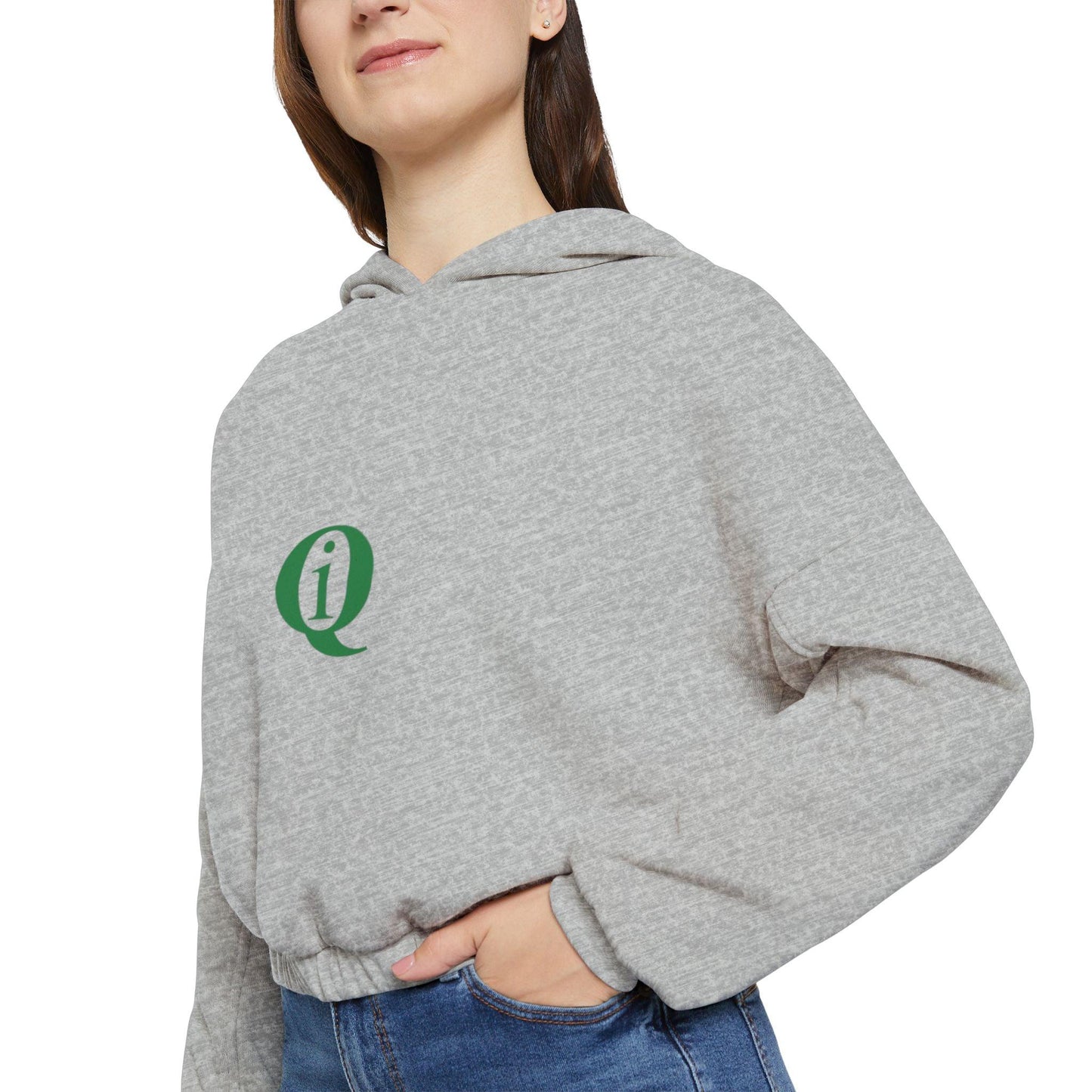 IQ Fashion | Women's Cinched Bottom Hoodie