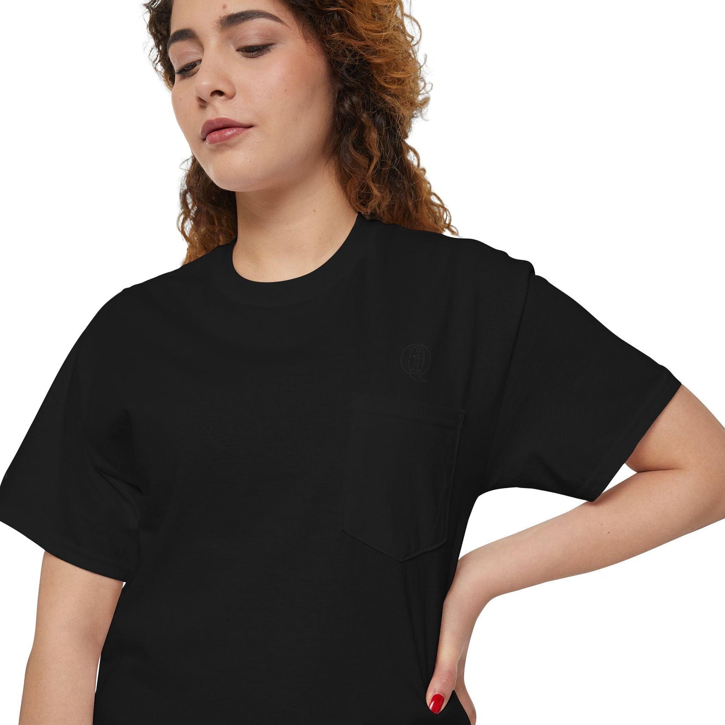 IQ Fashion | Unisex Heavy Cotton Pocket Tee