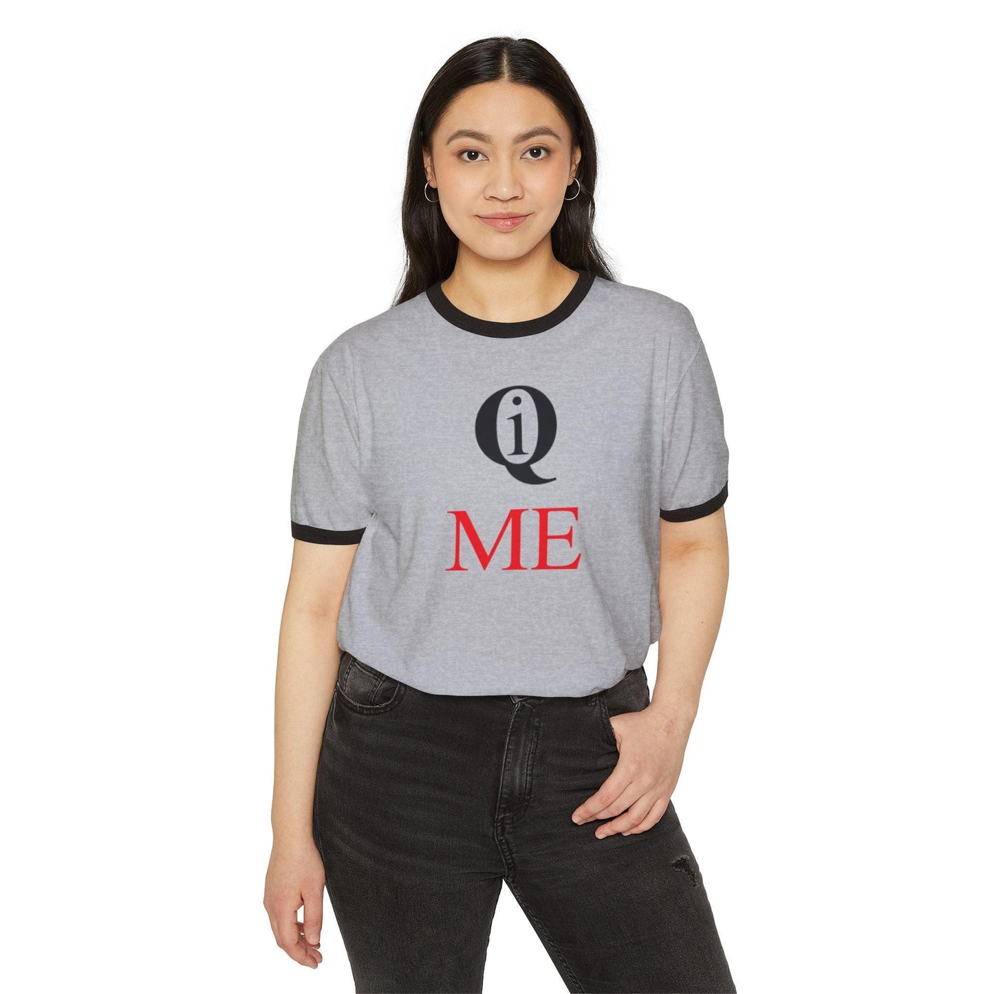 IQ ME Unisex Cotton Ringer T-Shirt