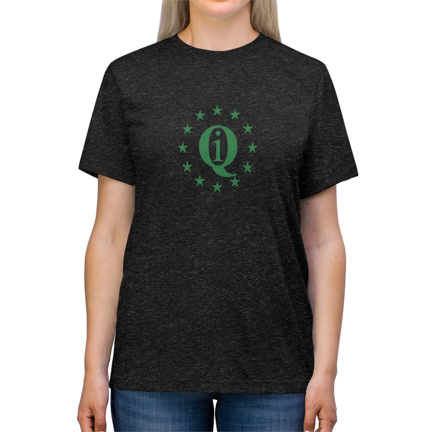 Stylish Unisex Triblend Tee with Emblem Design