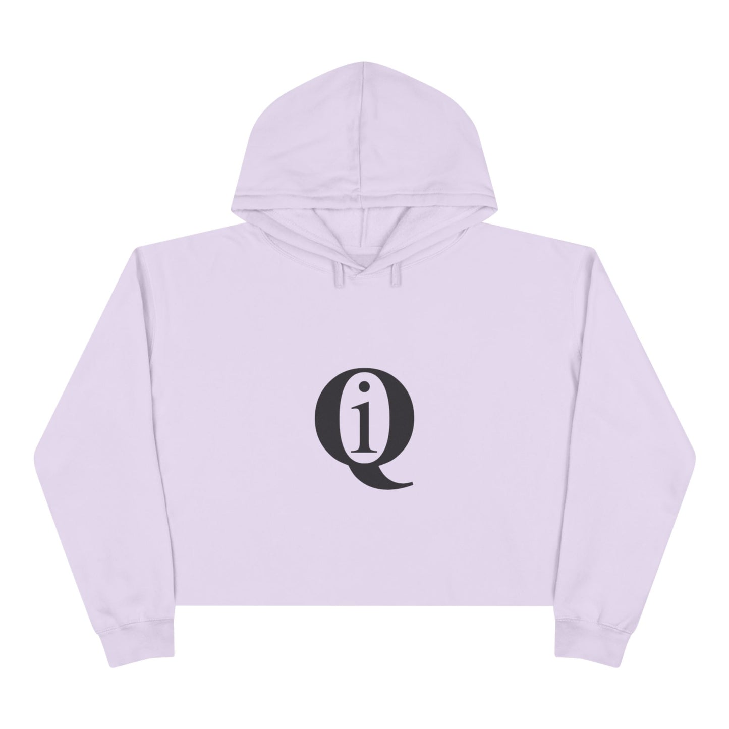 IQ Fashion |  Informative Crop Hoodie - Trendy Streetwear