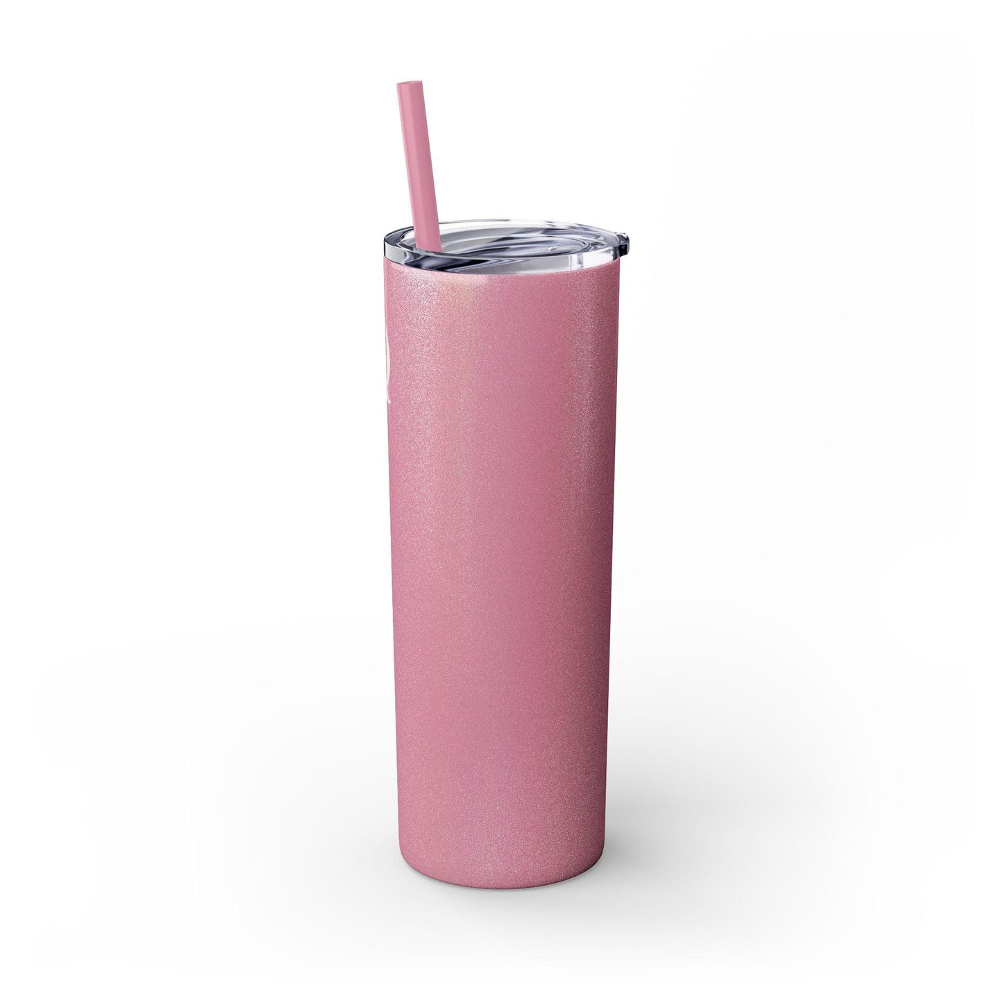 IQ Fashion | Skinny Tumbler with Straw, 20oz