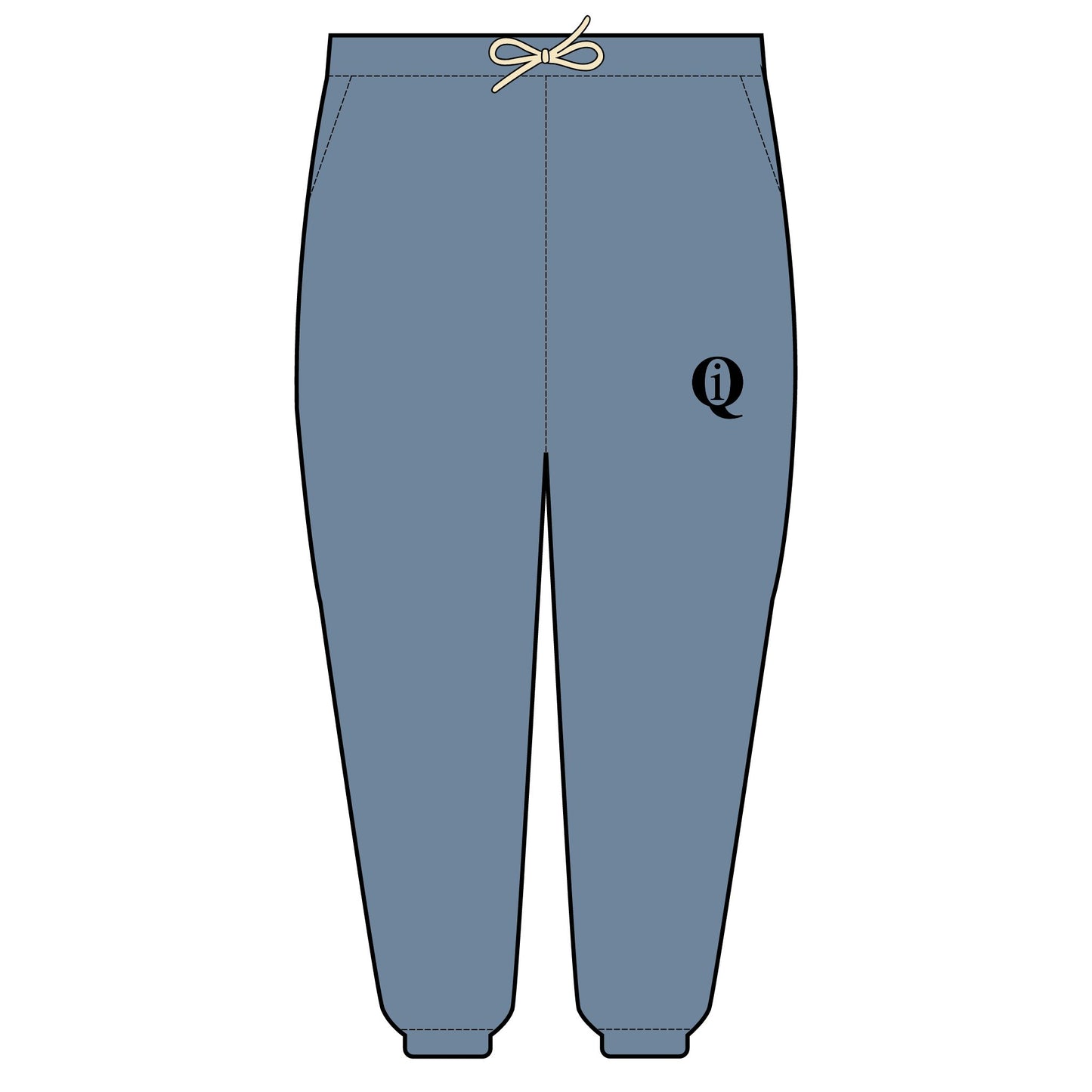 IQ Fashion |  Unisex Lightweight Fleece Sweatpants