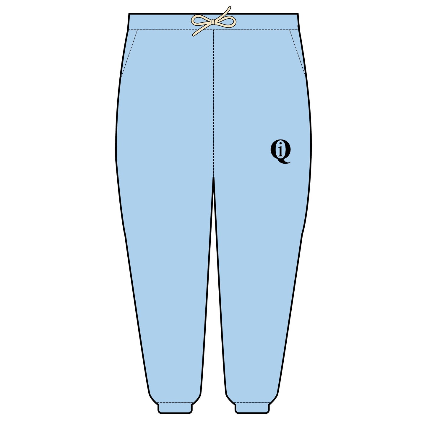 IQ Fashion |  Unisex Lightweight Fleece Sweatpants