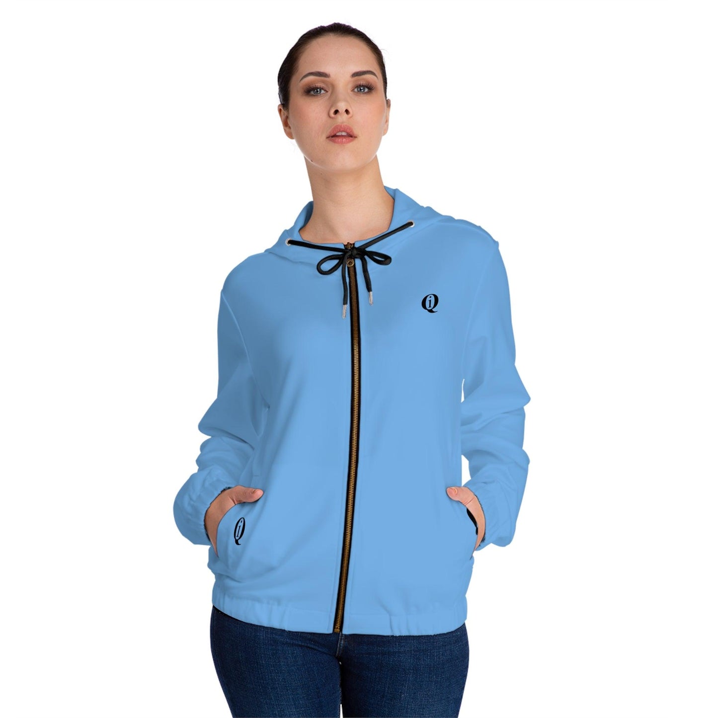 IQ Fashion | Women’s Full-Zip Hoodie (AOP)