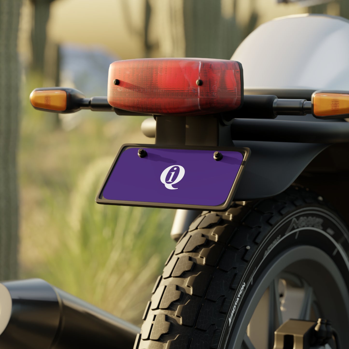 IQ Fashion | Mini License Plate