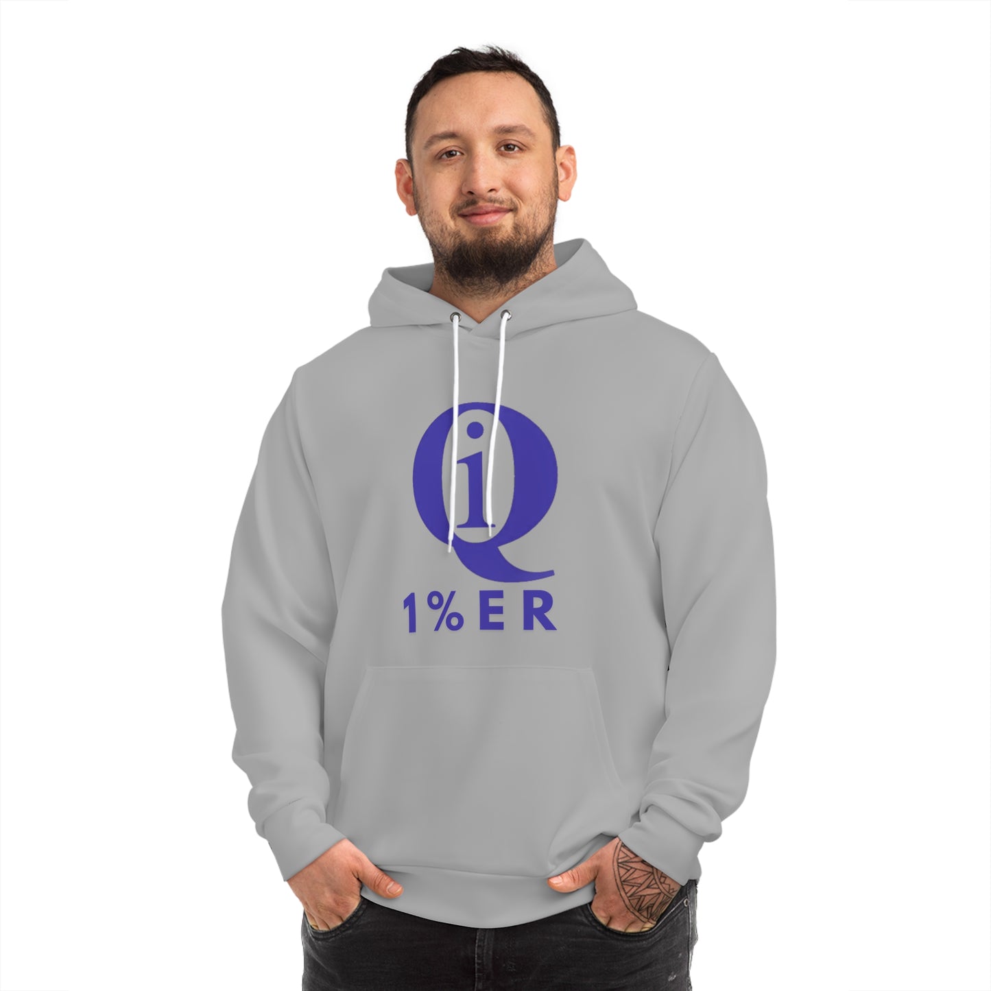 Sleek 1%ER Fashion Hoodie - Trendy Streetwear for the Modern Minimalist