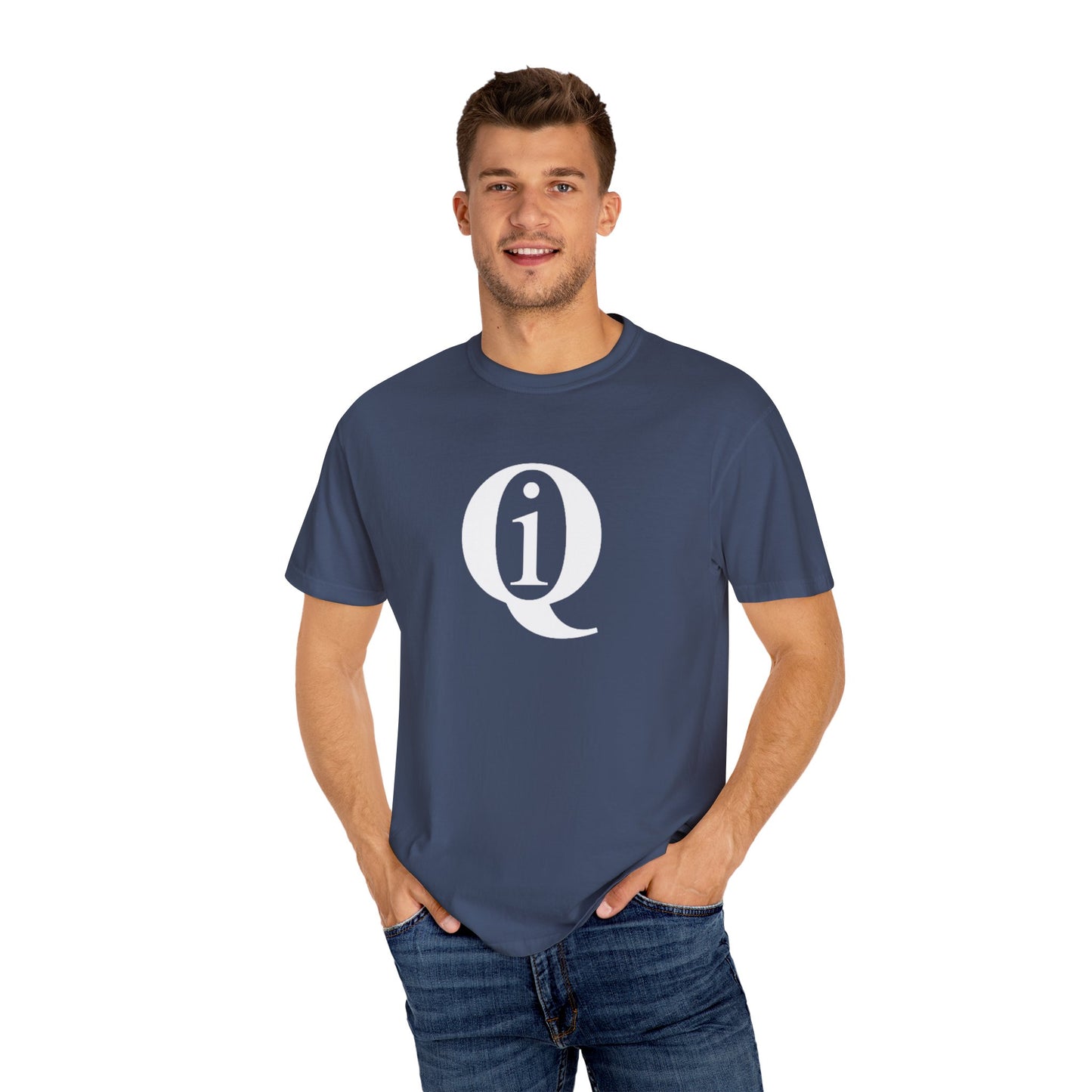 Stylish Unisex Garment-Dyed T-shirt with Informative Design