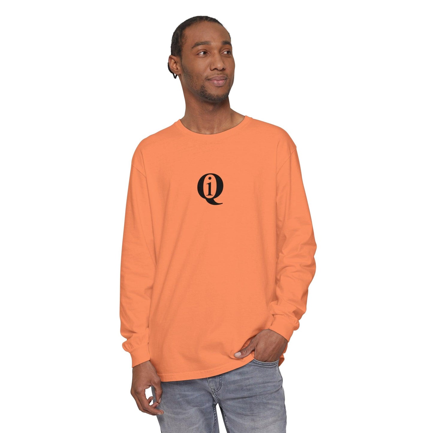 IQ Fashion | Unisex Garment-dyed Long Sleeve T-Shirt