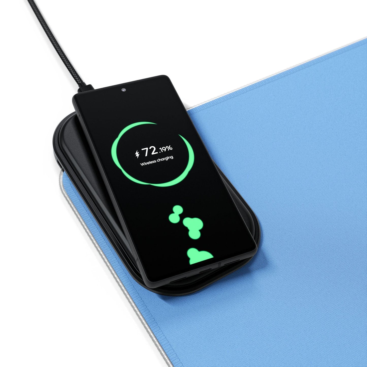 IQ Fashion | LED Gaming Mouse Pad, Wireless Charging