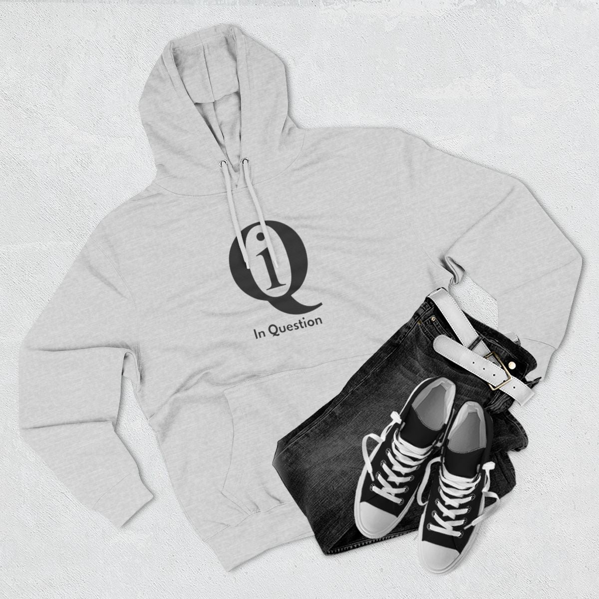 IQ Fashion | Three-Panel Fleece Hoodie