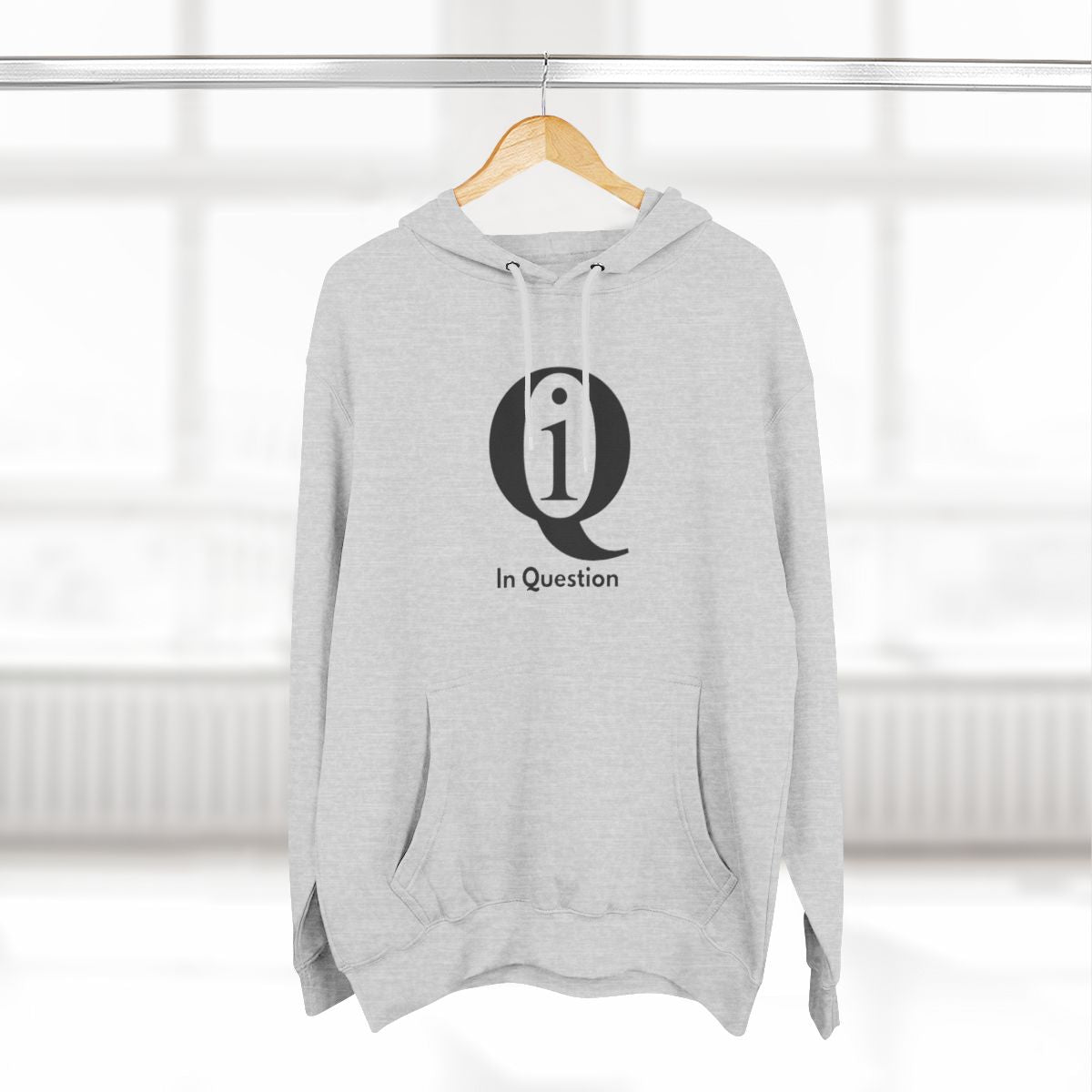 IQ Fashion | Three-Panel Fleece Hoodie