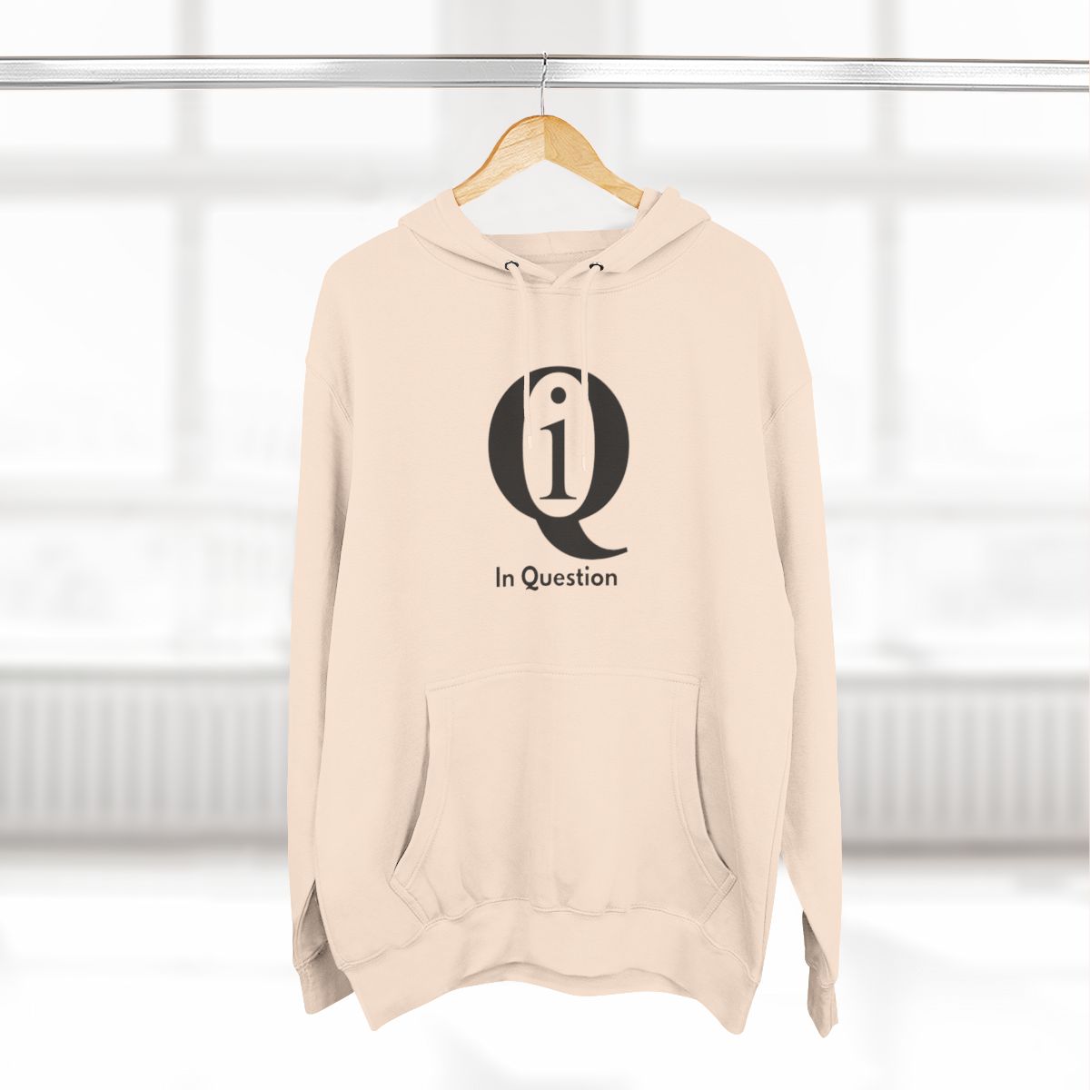 IQ Fashion | Three-Panel Fleece Hoodie