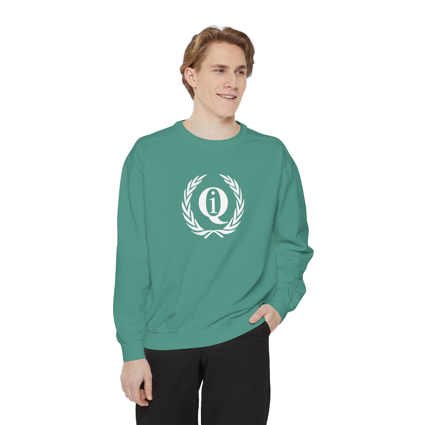 IQ Fashion |  Unisex Garment-Dyed Sweatshirt