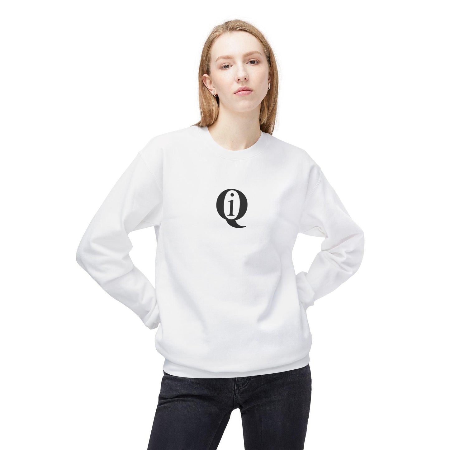 IQ Fashion | Unisex Midweight Softstyle Fleece Crewneck Sweatshirt