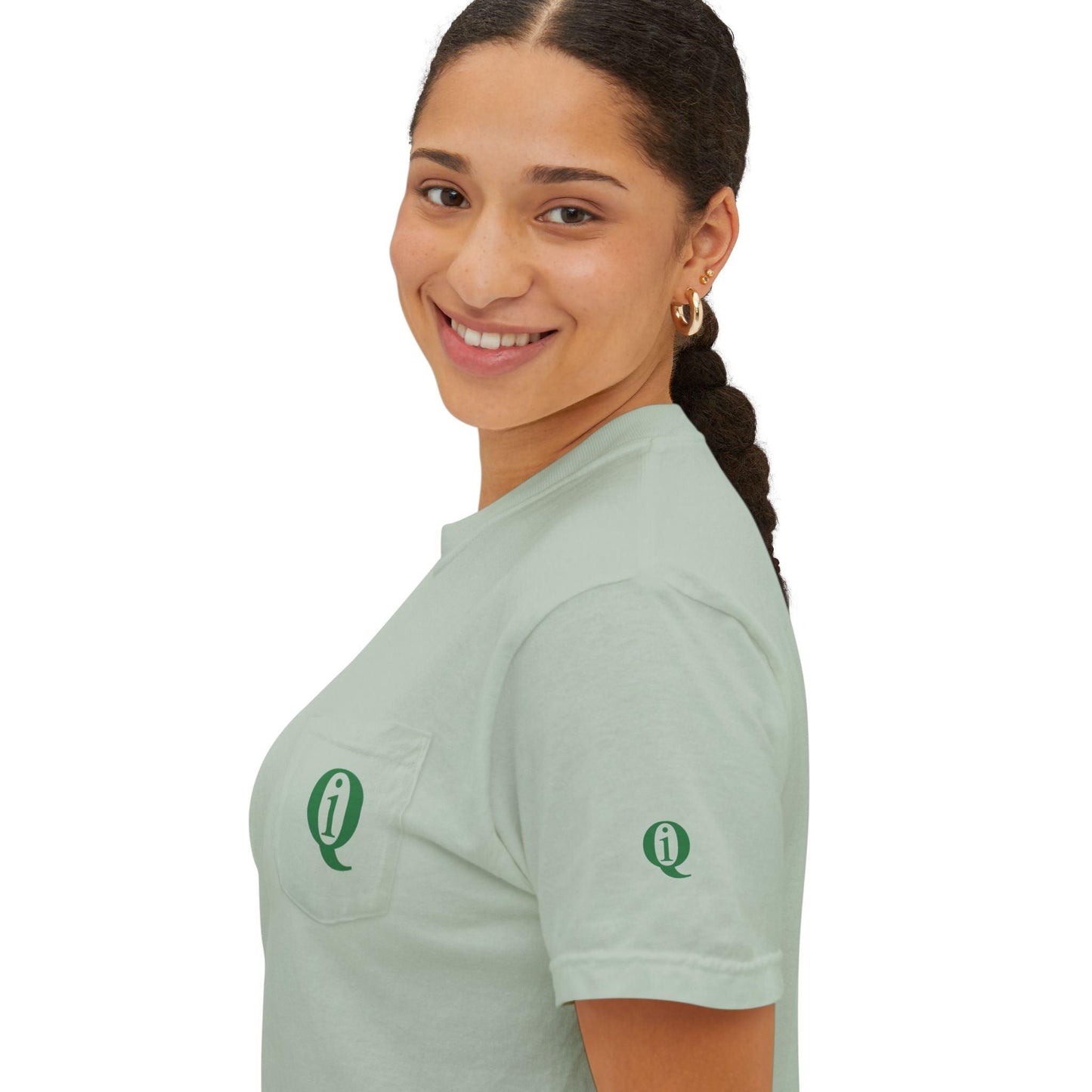 IQ Fashion | Unisex Garment-Dyed Pocket T-Shirt