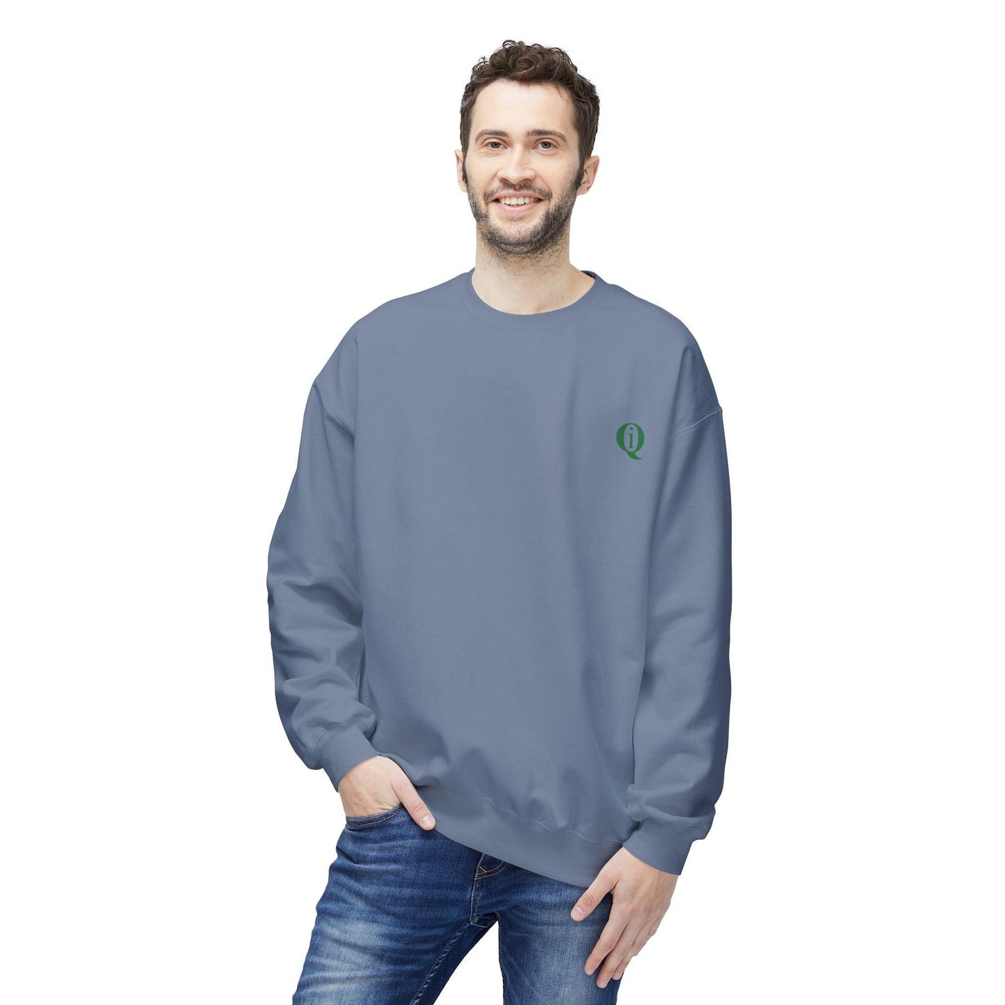 IQ Fashion | Unisex Midweight Softstyle Fleece Crewneck Sweatshirt