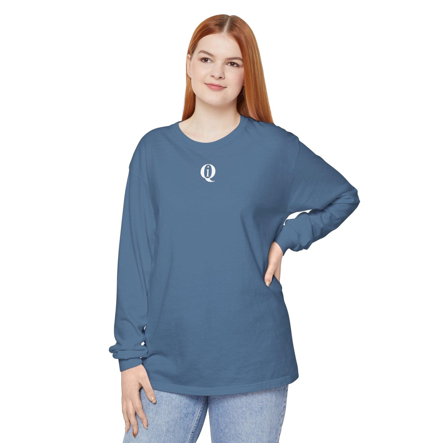 IQ Fashion | Unisex Garment-dyed Long Sleeve T-Shirt