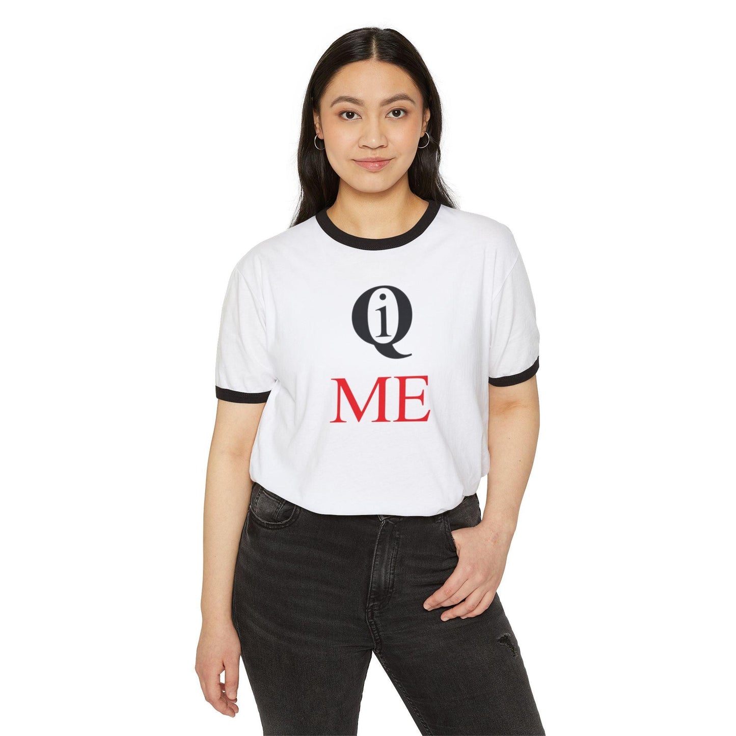 IQ ME Unisex Cotton Ringer T-Shirt